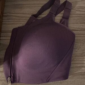 All in Motion Gently Used 40DD (Runs Small)  Full Support Sports Bra in Purple